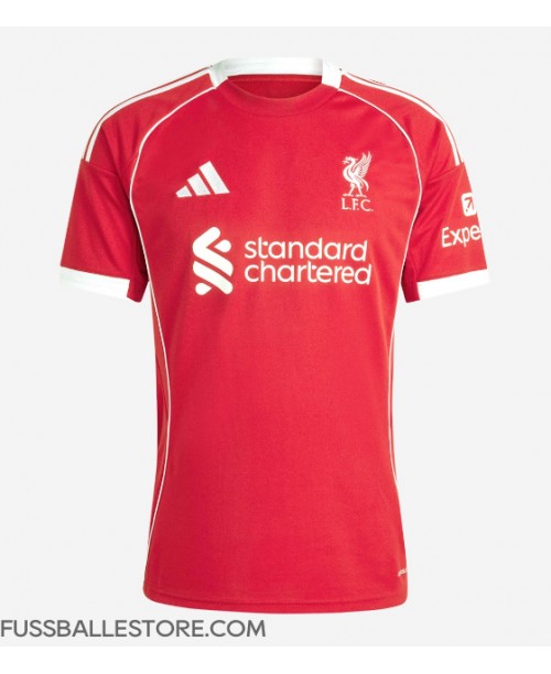Günstige Liverpool Dominik Szoboszlai #8 Heimtrikot 2025-26 Kurzarm Günstige Liverpool Dominik Szoboszlai #8 Heimtrikot 2025-26 Kurzarm